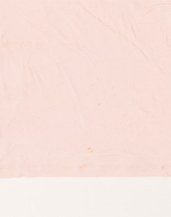 TOMMY HILFIGER Womens Sleepwear T-Shirt Top UK 14 Large Pink Cotton | Vintage Tommy Hilfiger | Thrift | Second-Hand Tommy Hilfiger | Used Clothing | Messina Hembry 