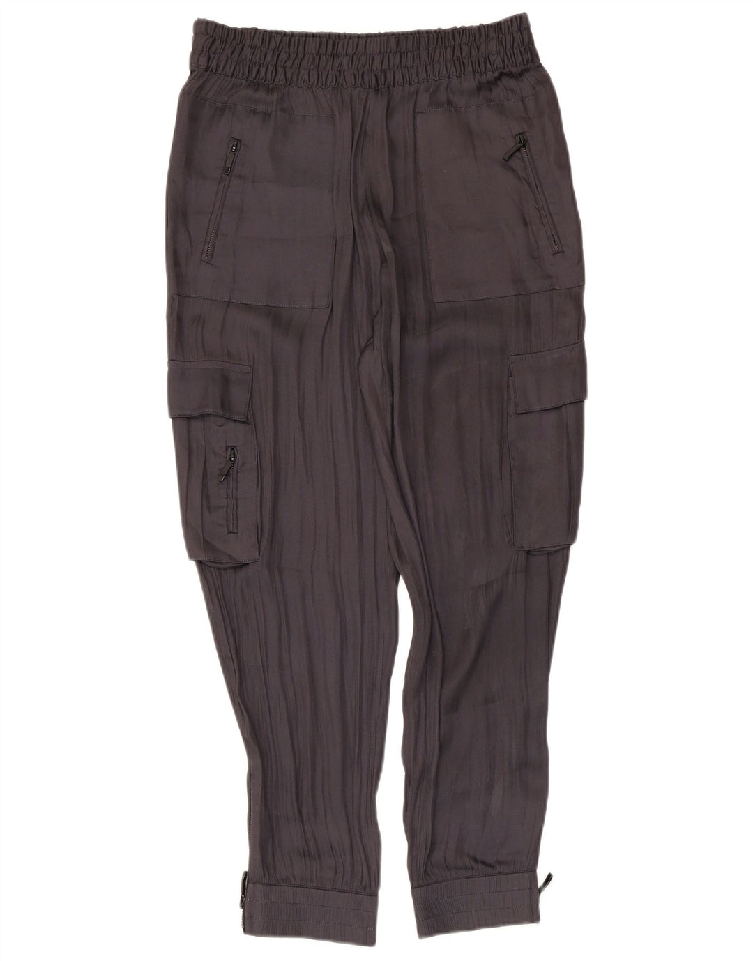 Женские брюки-карго Zara Joggers Medium W28 L26, серый полиэстер