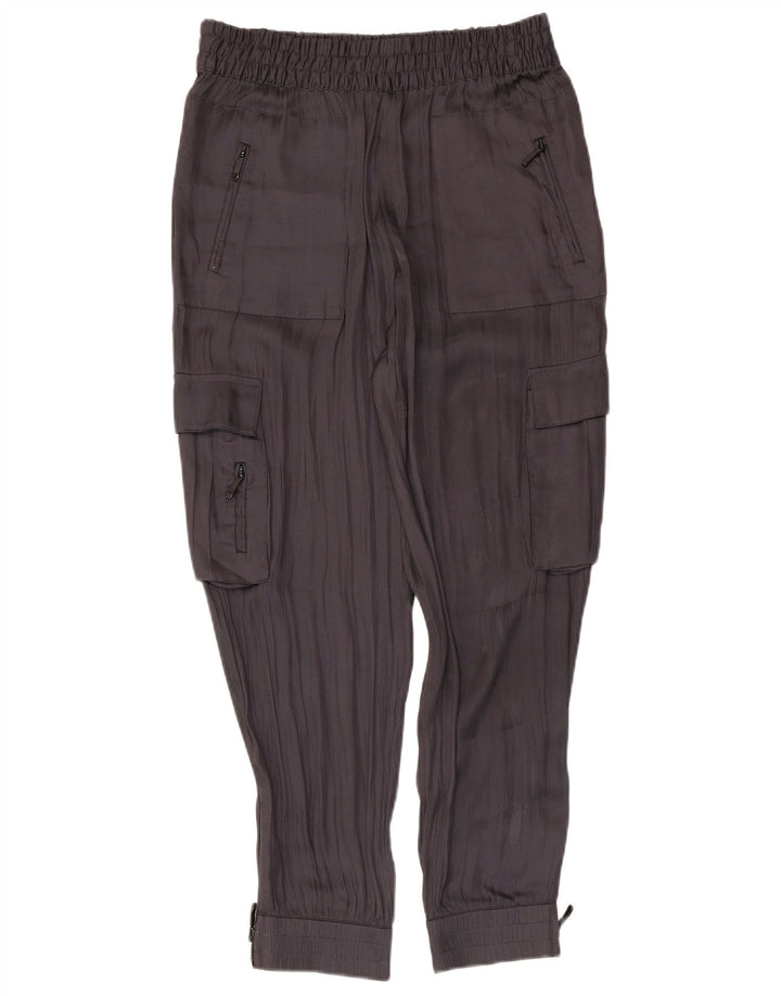 Женские брюки-карго Zara Joggers Medium W28 L26, серый полиэстер