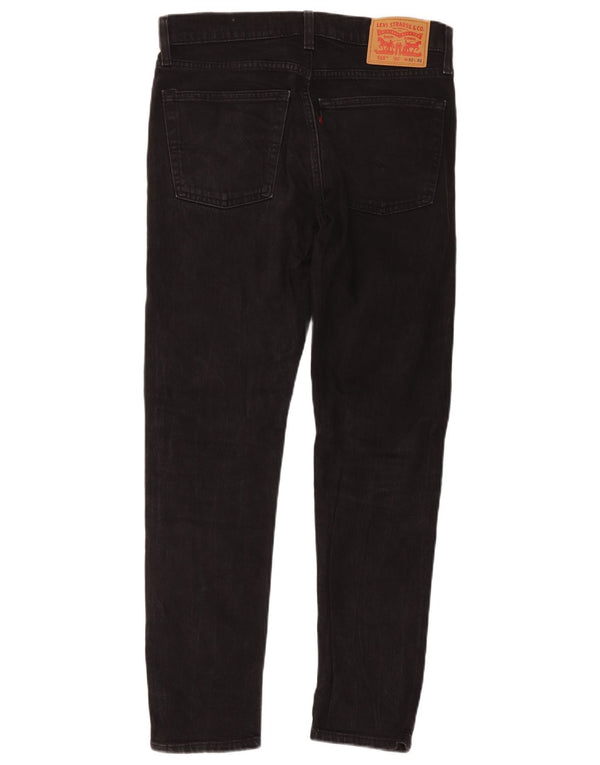 Мужские зауженные джинсы Levi's 515 W32 L32, черный хлопок