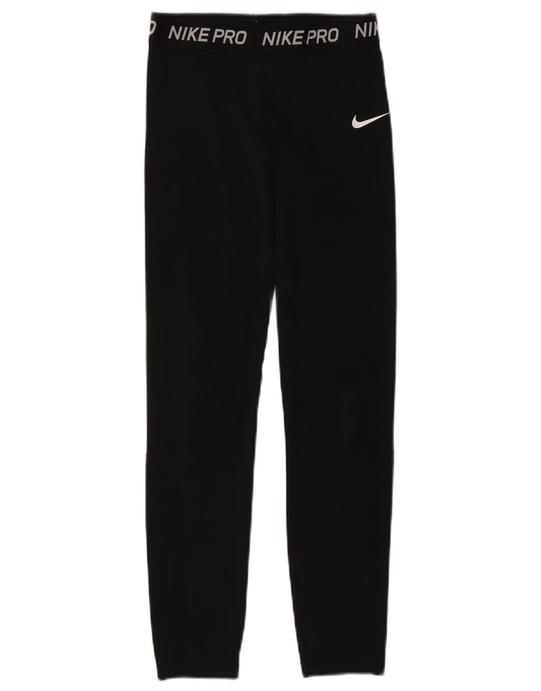 Женские леггинсы с рисунком Nike UK 4 XS, черный полиэстер