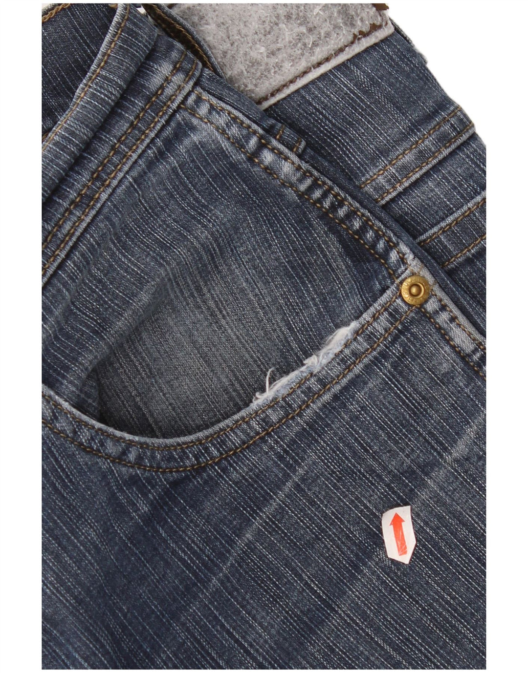 Женские прямые джинсы Wrangler стандартного кроя W34 L30, синие, хлопок