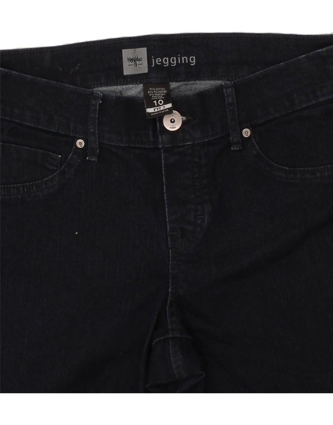 MOSSIMO Womens Jegging Jeans  US 10 Large W32 L31 Navy Blue Cotton Vintage Mossimo and Second-Hand Mossimo from Messina Hembry 