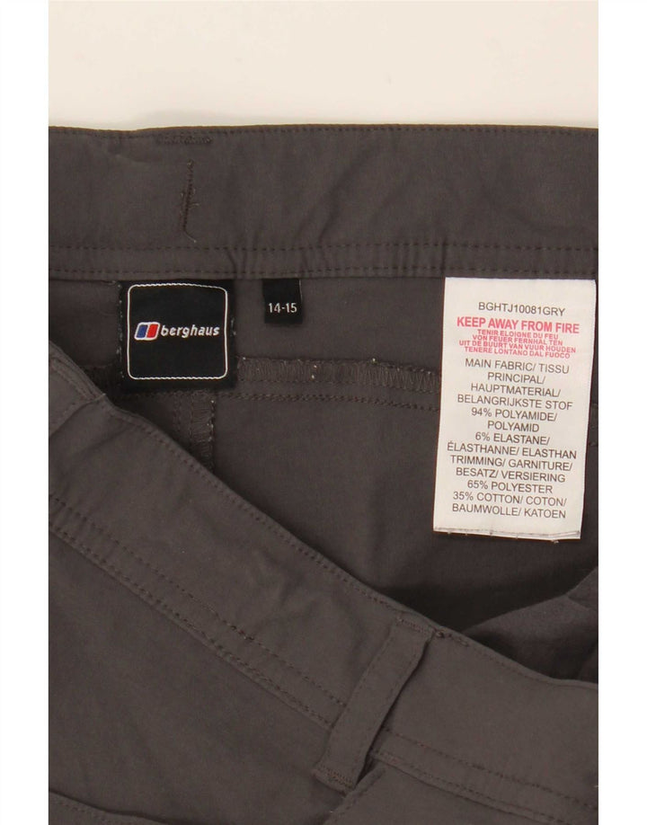 Berghaus Шорты-карго для мальчиков 14-15 лет W31 Серый полиамид