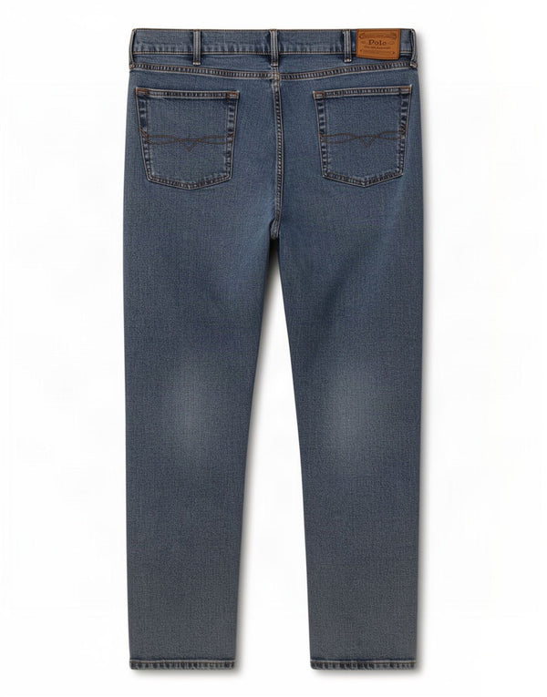 Мужские прямые джинсы Polo Ralph Lauren W38 L32 синие, хлопок