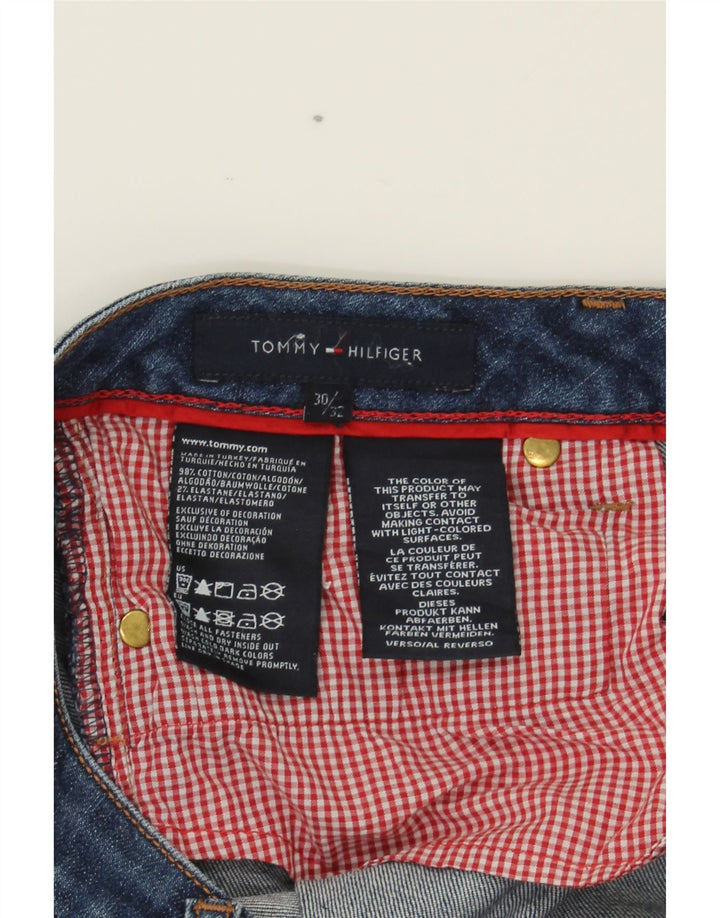 TOMMY HILFIGER Womens Slim Jeans W30 L32 Blue Cotton Vintage Tommy Hilfiger and Second-Hand Tommy Hilfiger from Messina Hembry 