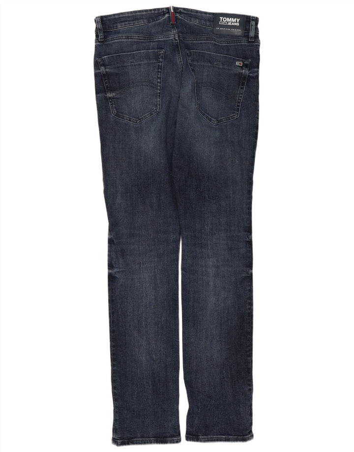Мужские узкие джинсы Tommy Hilfiger W32 L32 синие