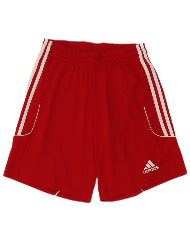 Мужские спортивные шорты Adidas Climalite, маленький красный полиэстер