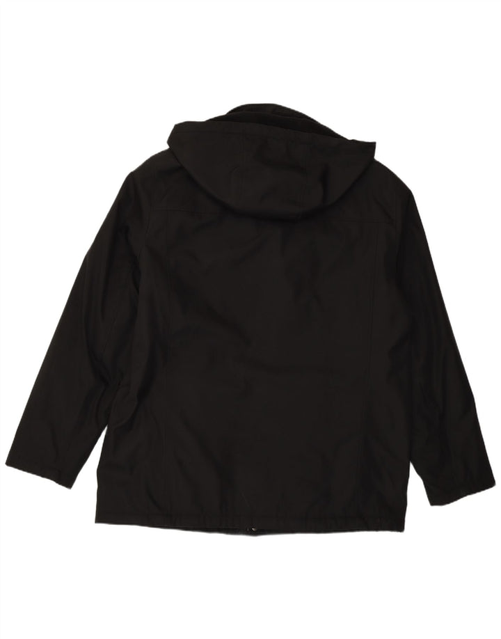 Мужская универсальная куртка с капюшоном Calvin Klein UK 40, большая черная полиэстер