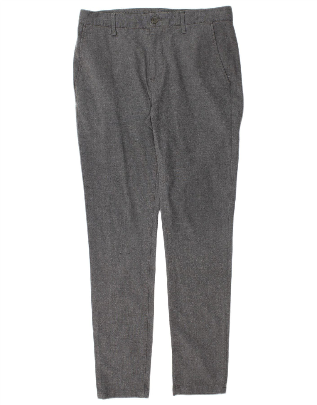 Мужские брюки-чиносы Zara EU 40 Medium W31 L30, серый полиэстер
