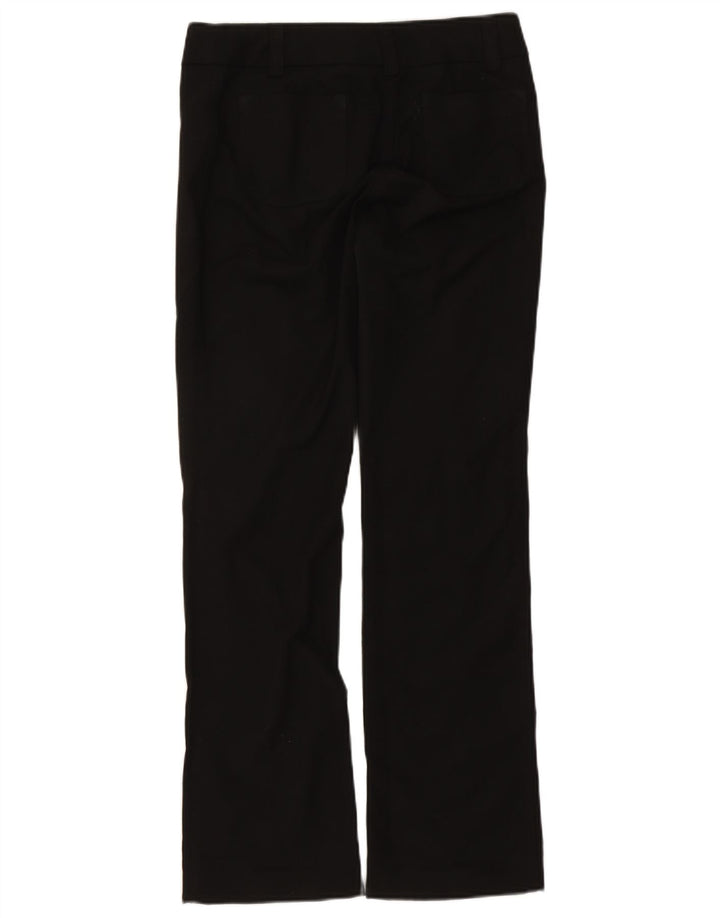 Trussardi Женские прямые костюмные брюки IT 44 Medium W30 L31 Черный