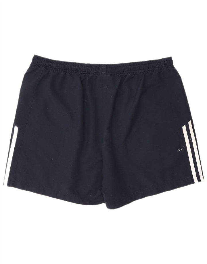 Женские спортивные шорты Adidas UK 18 XL, темно-синий полиэстер