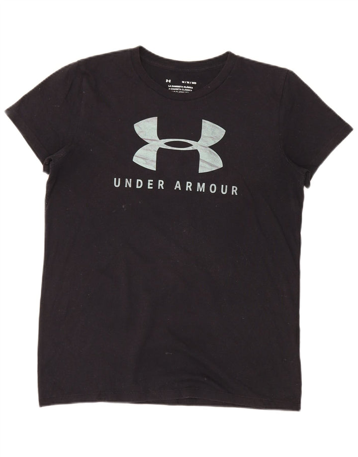 Женская футболка с рисунком Under Armour Top UK 12, средний черный