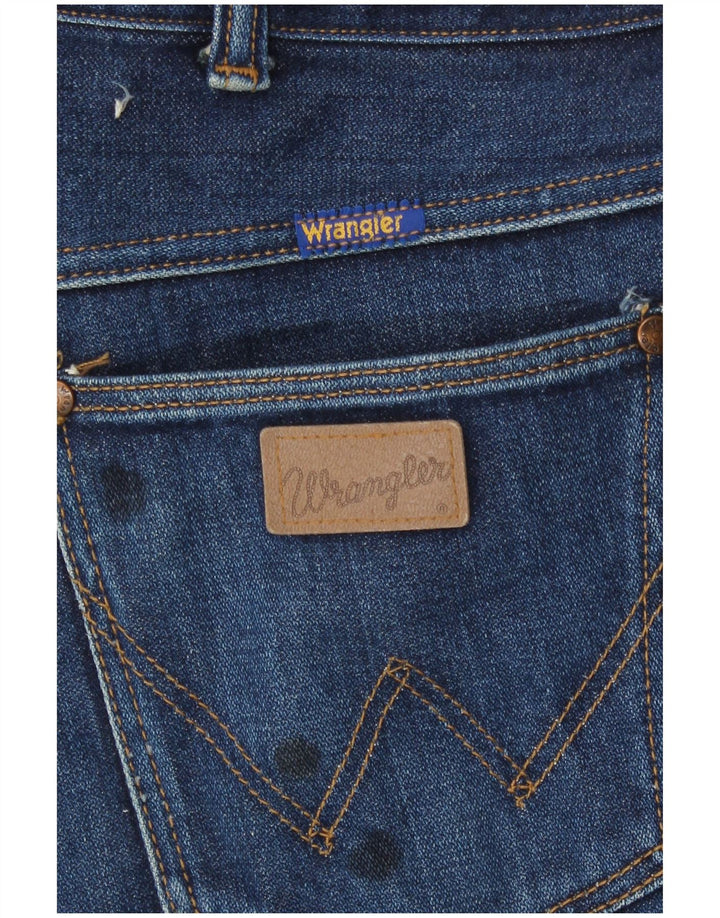 Мужские прямые джинсы Wrangler W40 L31 темно-синие