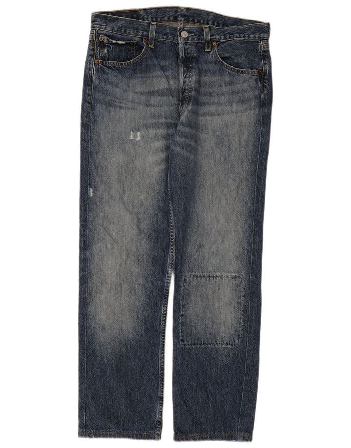 Мужские прямые джинсы Levi's W32 L28 синие