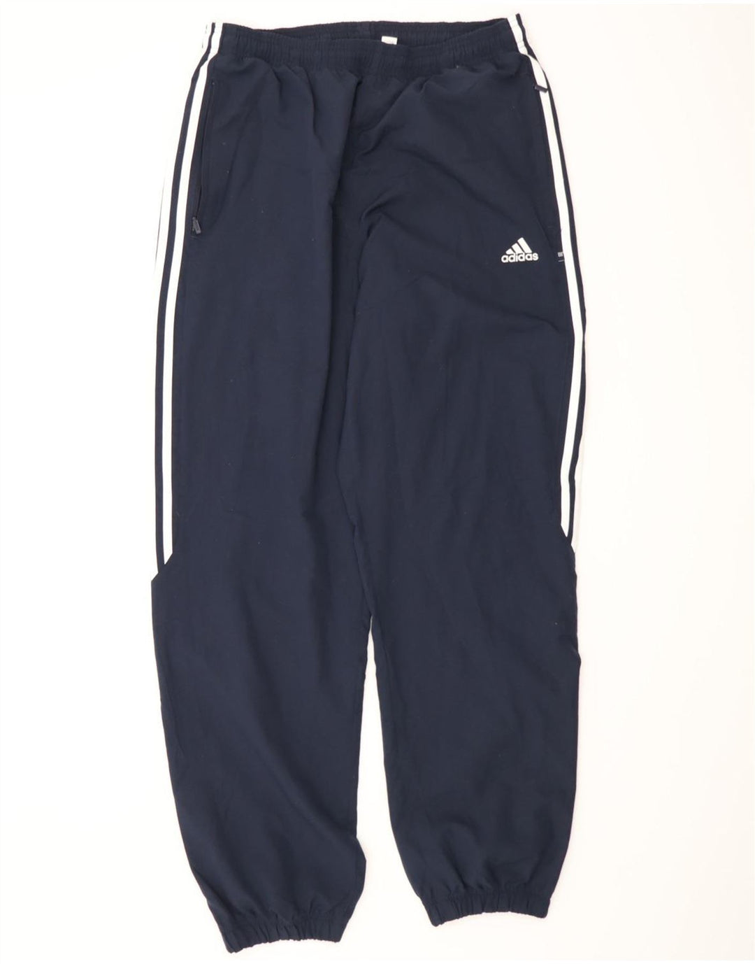 Adidas Мужские спортивные брюки Джоггеры Большой темно-синий полиэстер