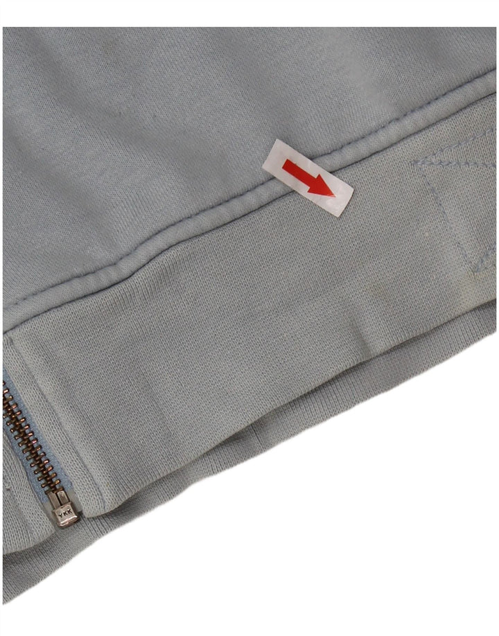 Свитер с капюшоном и молнией с графическим рисунком Nike для мальчиков 13–14 лет, синий цвет, XL, хлопок