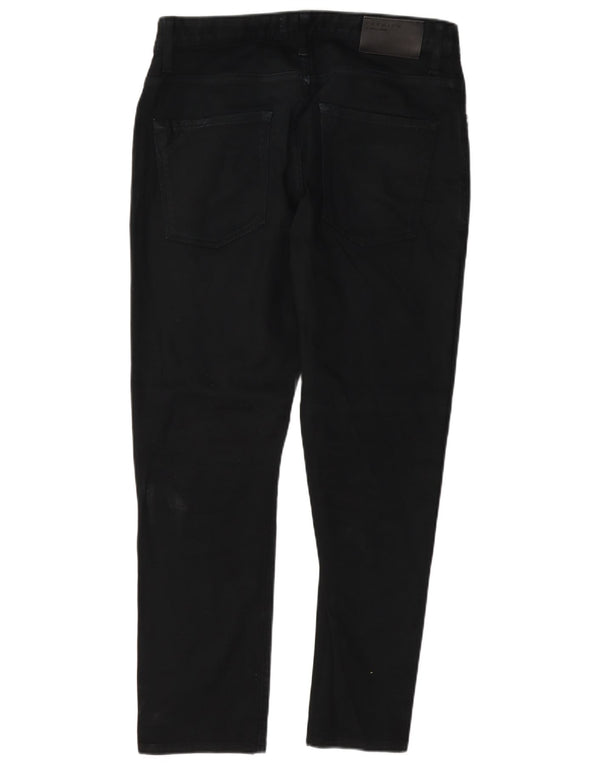 Мужские узкие джинсы Jack & Jones W33 L30, черный хлопок