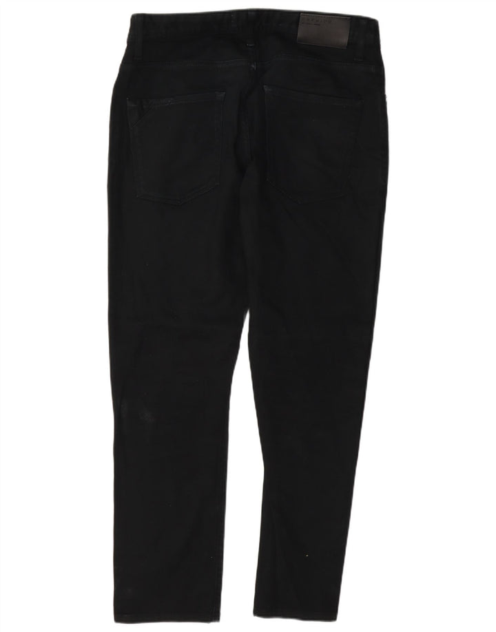Мужские узкие джинсы Jack & Jones W33 L30, черный хлопок