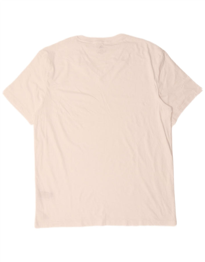 Мужская футболка Adidas Top 2XL, белый хлопок