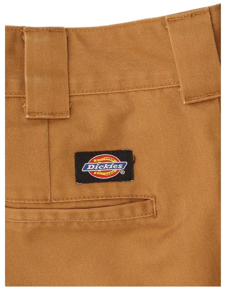Мужские брюки-чиносы Dickies Slim Fit W32 L32 коричневые из полиэстера