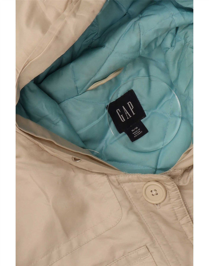 Женская ветровка Gap с капюшоном UK 14 Medium Off White