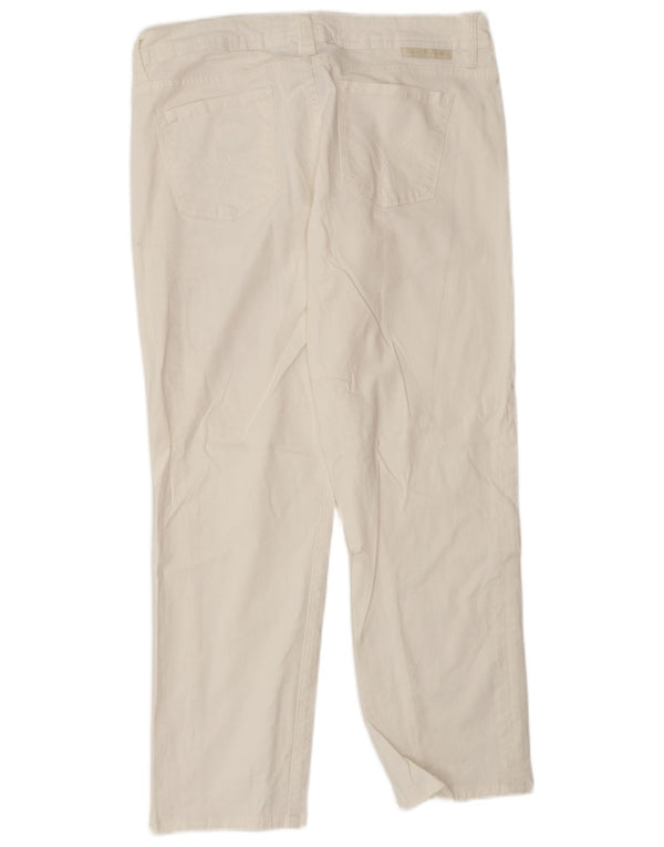 Женские прямые джинсы Calvin Klein US 10, средние W30 L26, белый хлопок