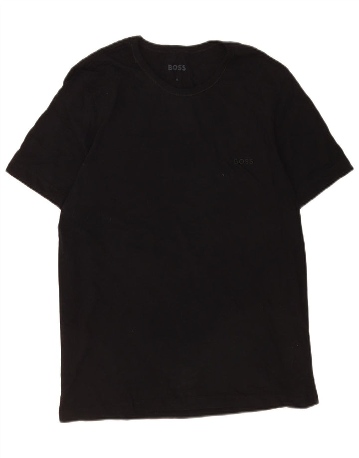 Мужская футболка Hugo Boss Top Medium Black Cotton