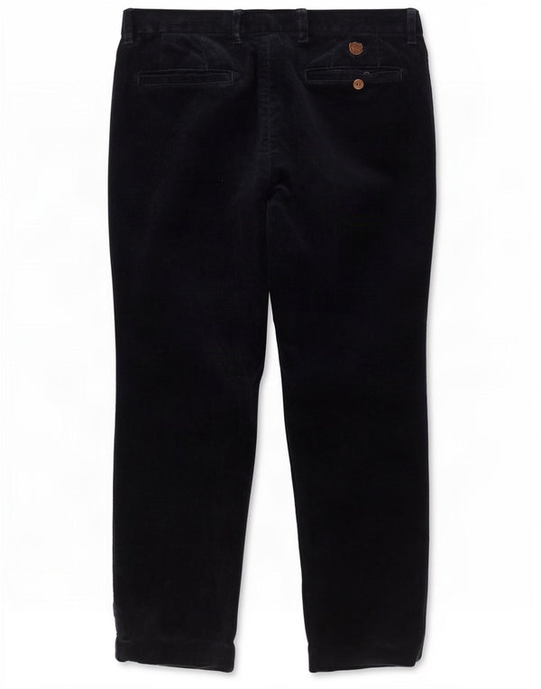 Marks & Spencer Mens Blue Harbour Straight Corduroy Trousers W36 L29 Navy