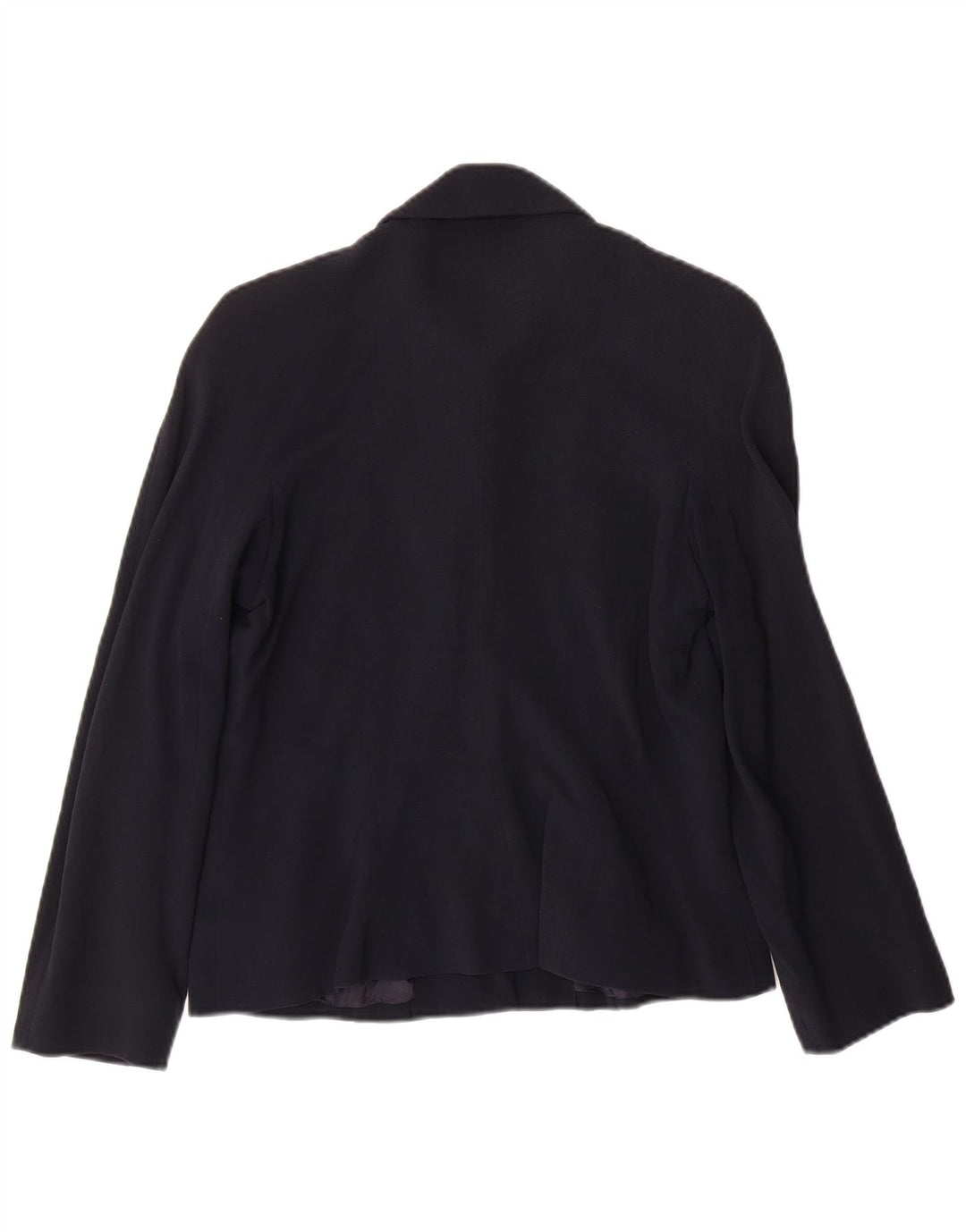 ATOS LOMBARDINI Womens 5 Button Blazer Jacket IT 46 Large Navy Blue