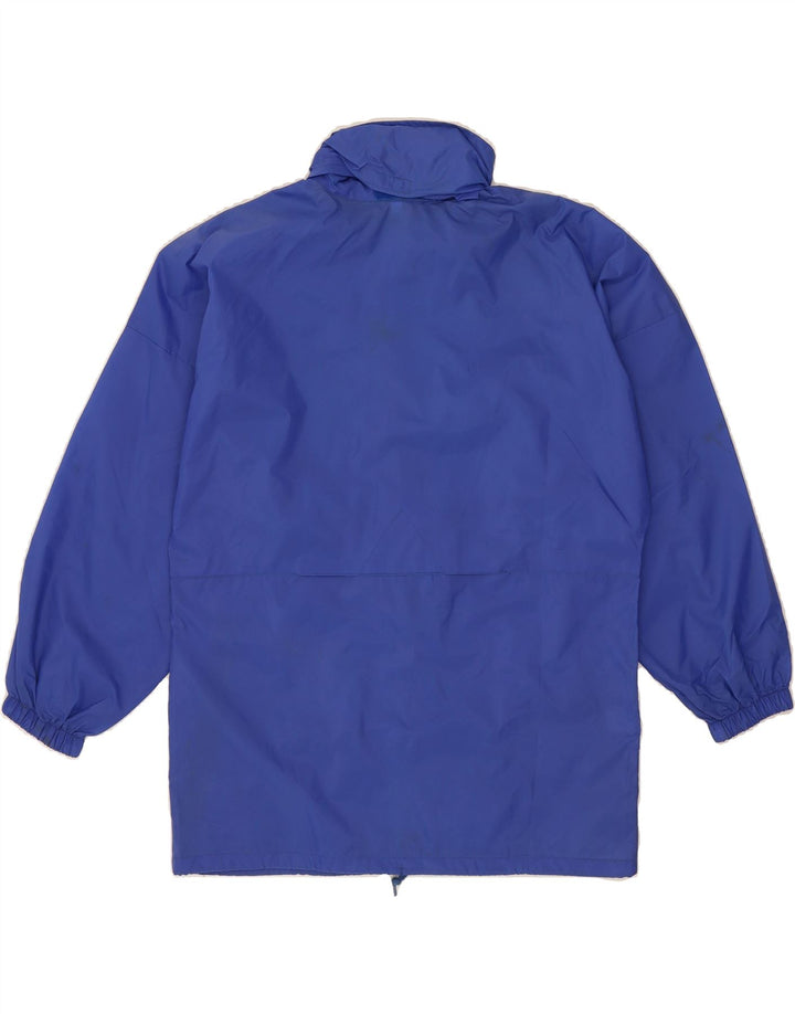 K-WAY Mens Loose Fit Rain Jacket UK 36 Small Blue Nylon Vintage K-Way and Second-Hand K-Way from Messina Hembry 