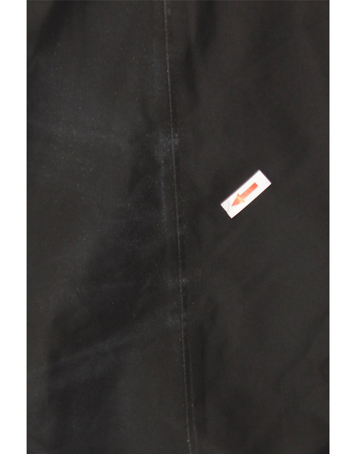 Женская парка Helly Hansen с капюшоном, Великобритания 14, большой черный нейлон