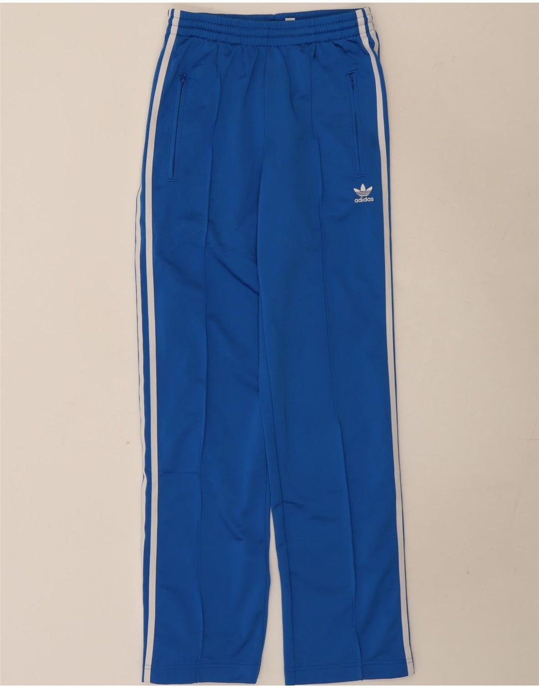 Женские спортивные брюки Adidas UK 8, маленькие синие, полиэстер