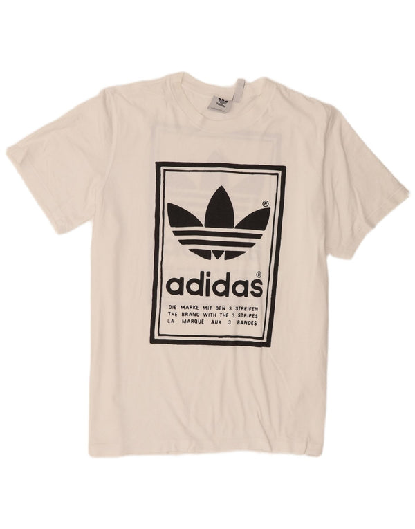 Adidas Мужская футболка с рисунком Top XL Белая