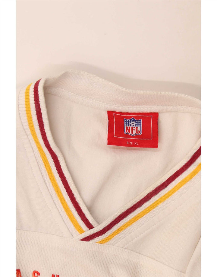 Мужская футболка NFL Washington Redskins с рисунком с длинным рукавом XL, белая