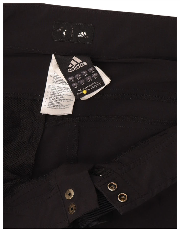 Мужские шорты-карго Adidas W38 XL, черный нейлон