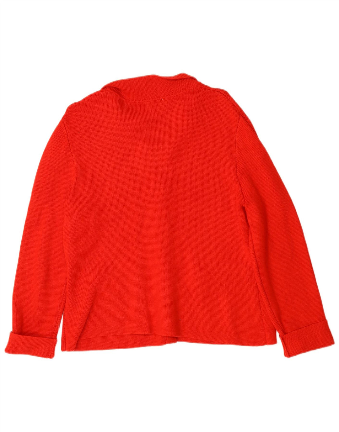 Женский кардиган Zara UK 16, большой красный вискоза