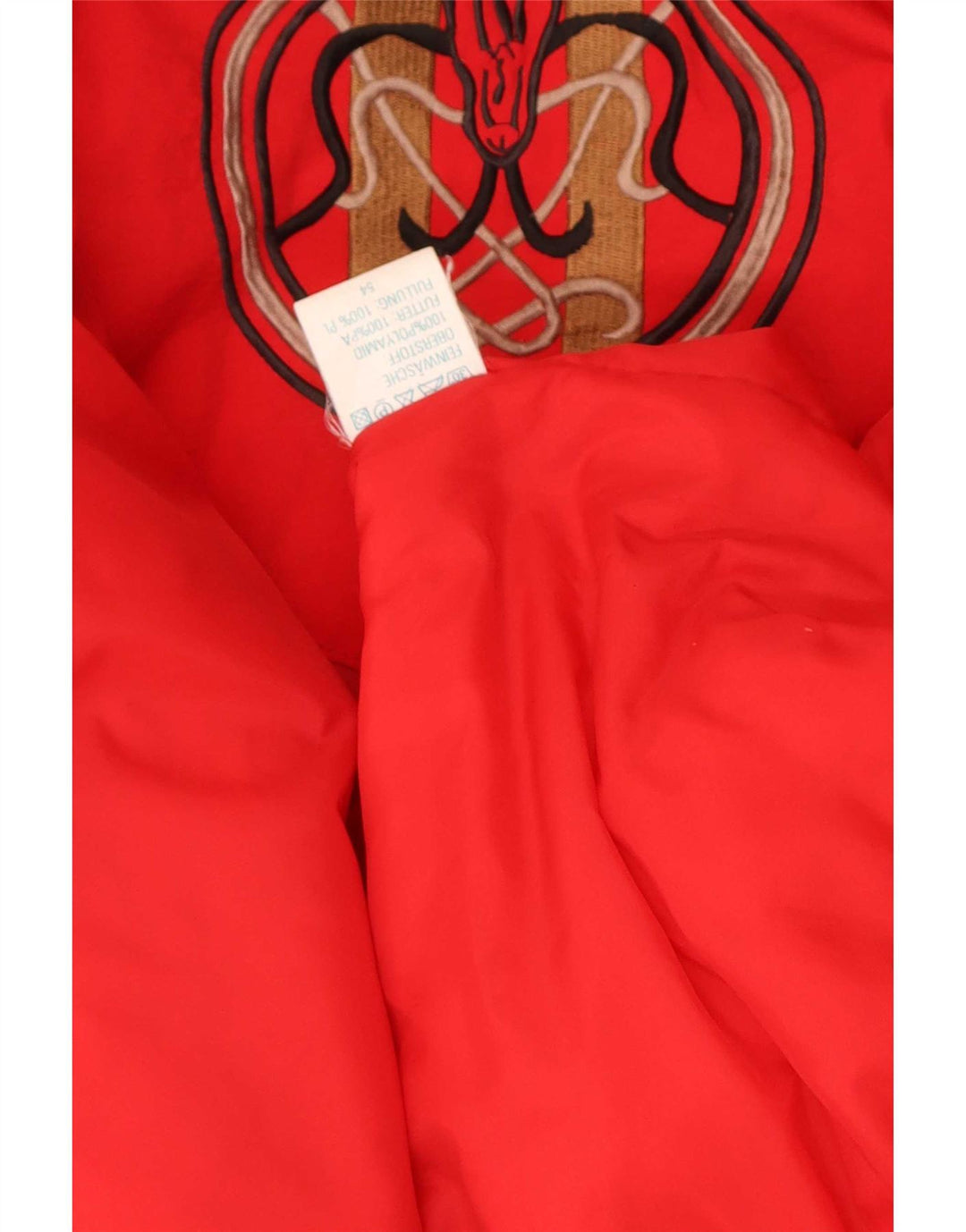 Винтажная мужская куртка IT 54 2XL Красная Полиамид