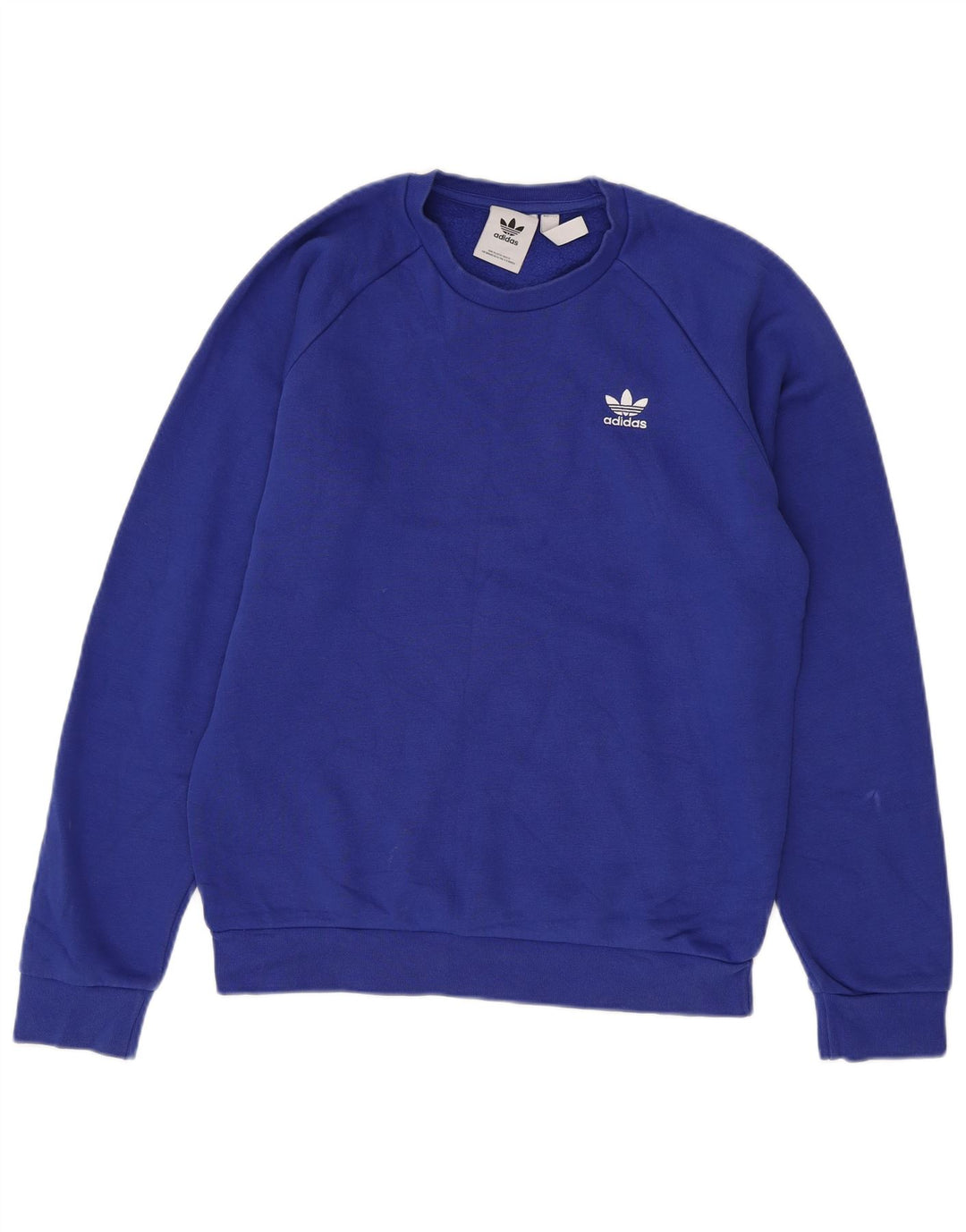 Мужской свитер Adidas, маленький синий хлопковый джемпер