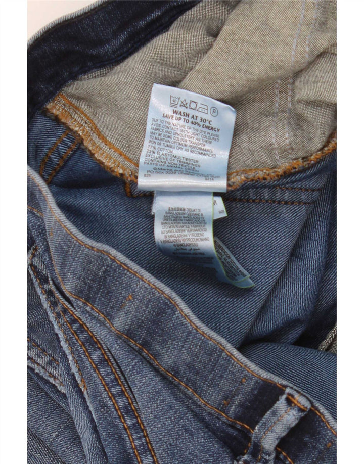Мужские прямые джинсы Marks & Spencer W34 L33 синие, хлопок