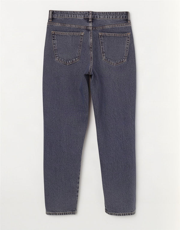 Женские зауженные джинсы Topshop Mom W30 L27, синий хлопок