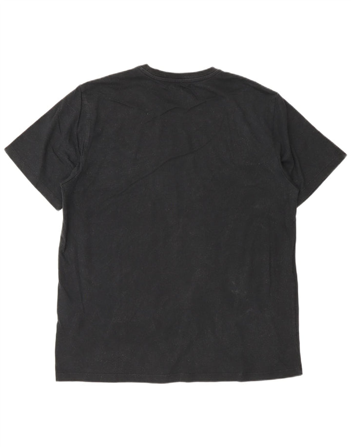 Мужская футболка с рисунком Levi's, верх XL, черный хлопок