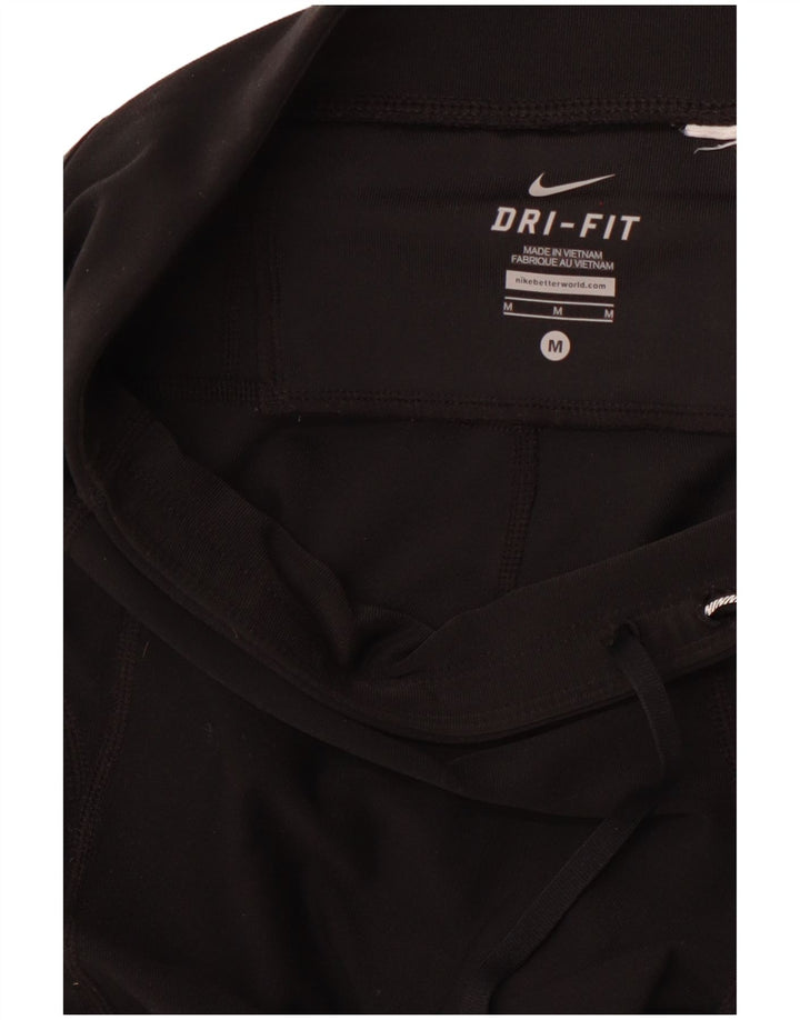 Женские леггинсы NIKE Dri Fit UK 12, средние, черные