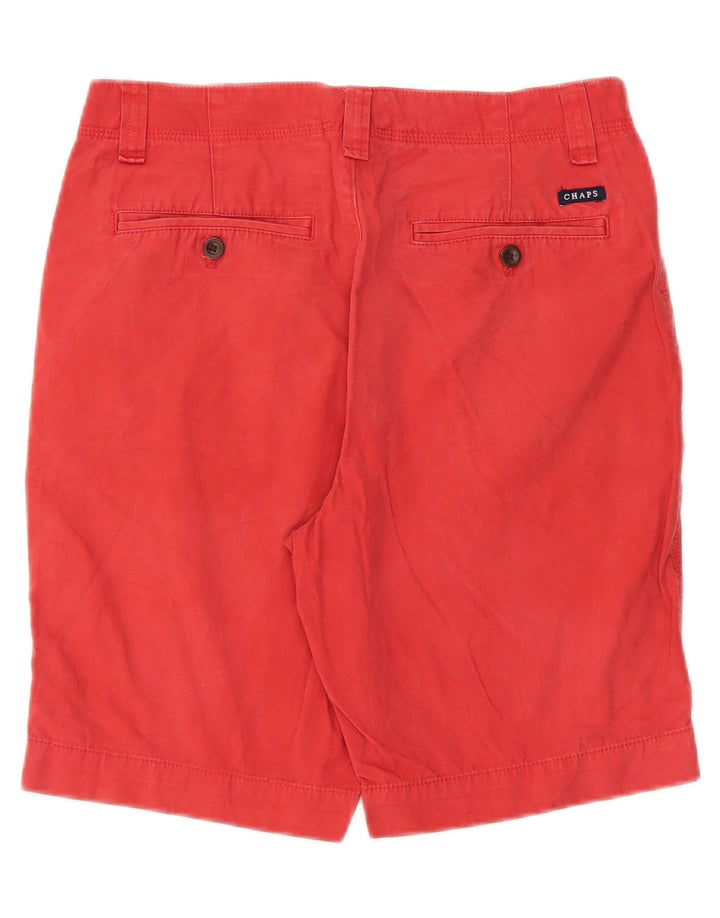 Мужские шорты чинос CHAPS W30, средний красный хлопок, хлопок