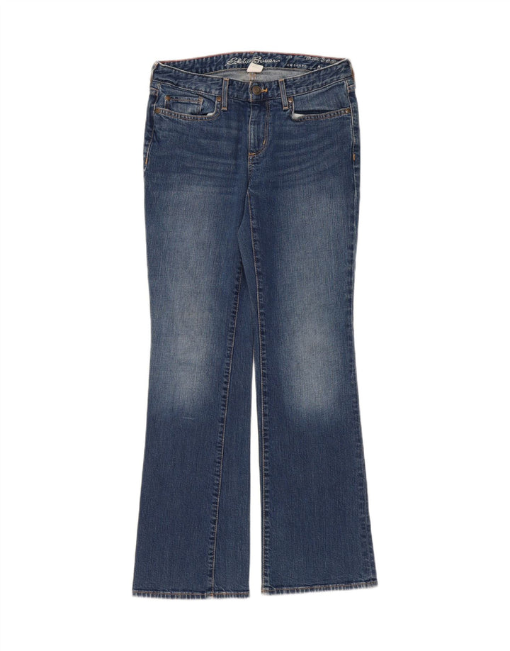 EDDIE BAUER Womens Straight Bootcut Jeans US 6 Medium W30 L30 Blue Cotton Vintage Eddie Bauer and Second-Hand Eddie Bauer from Messina Hembry 