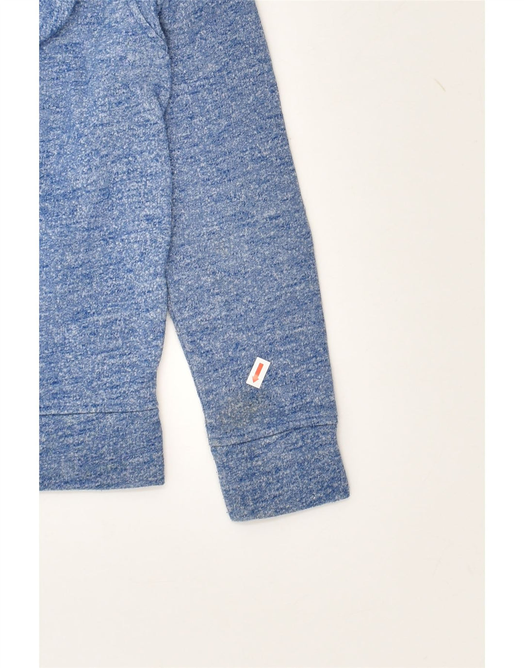 JACK & JONES Boys Graphic Hoodie Jumper 6-7 Years Blue Flecked Polyester | Vintage Jack & Jones | Thrift | Second-Hand Jack & Jones | Used Clothing | Messina Hembry 