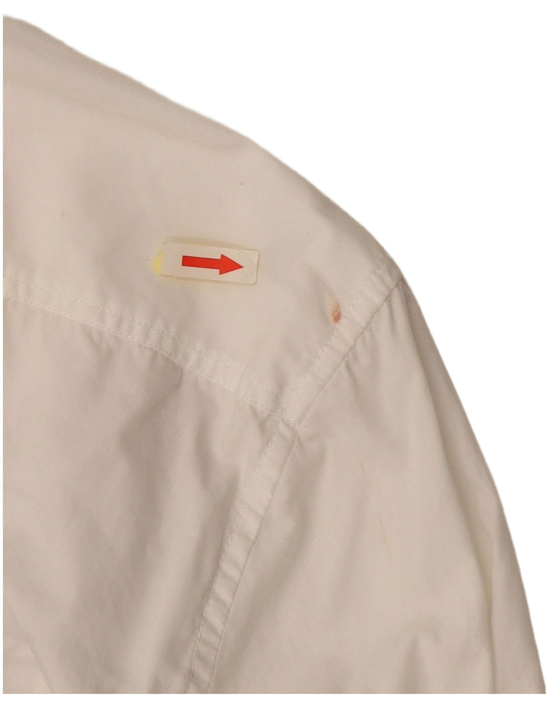 DESIGUAL Мужская рубашка с рисунком среднего белого цвета