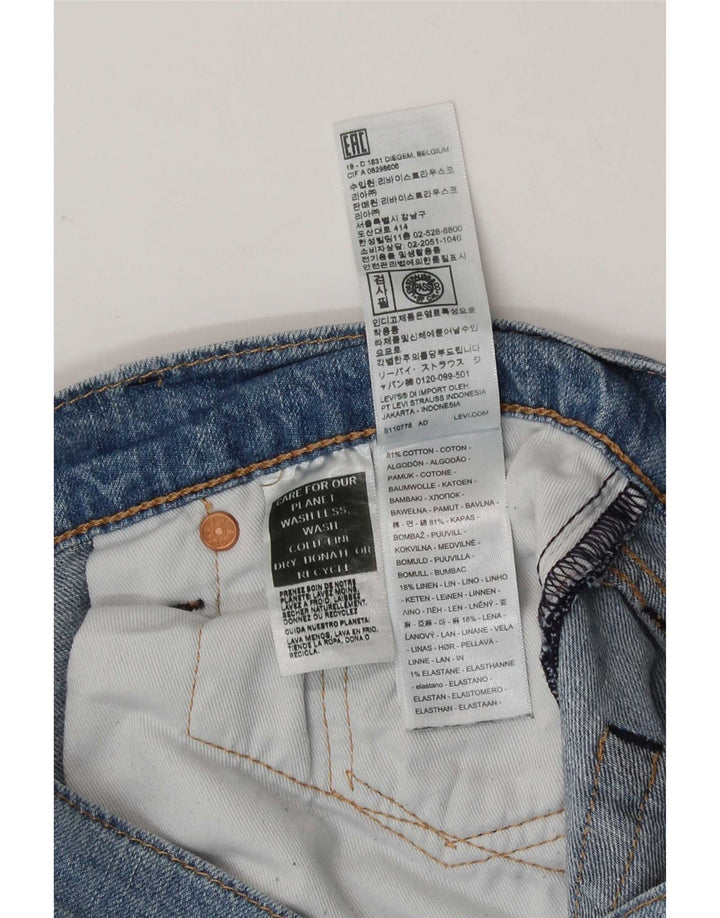 Мужские джинсы Levi's Slim 511 W30 L32 синие, хлопок