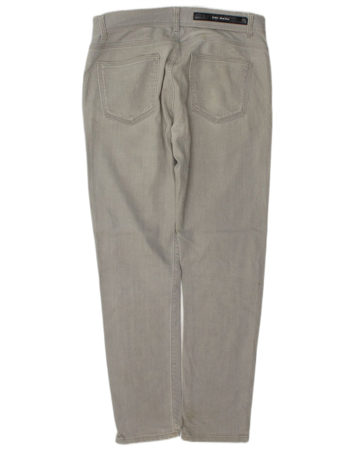 Мужские джинсы узкого кроя Zara EU 40 Medium W31 L30 Серый хлопок