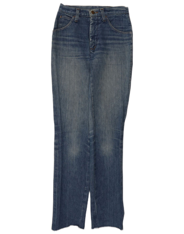Женские узкие джинсы Wrangler W27 L34 синие, хлопок